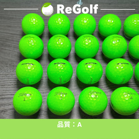 【中古】 ロストボール タイトリスト ベロシティ グリーン 2022年モデル 20球 Aランク ゴルフボール リゴルフ