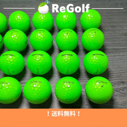 【中古】 ロストボール タイトリスト ベロシティ グリーン 2022年モデル 20球 Aランク ゴルフボール リゴルフ