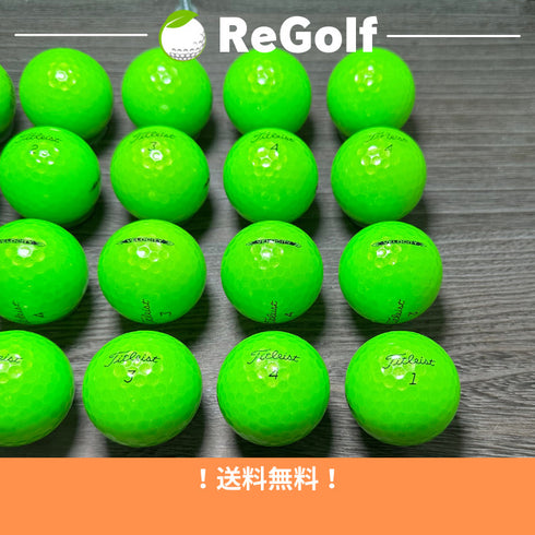 【中古】 ロストボール タイトリスト ベロシティ グリーン 2022年モデル 20球 Bランク ゴルフボール リゴルフ
