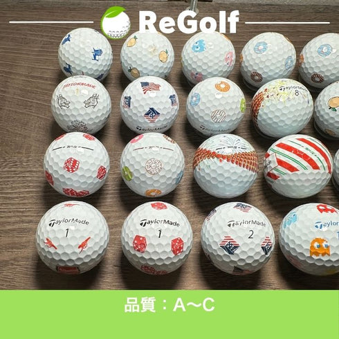 【中古】 ロストボール テーラーメイド TP5 Pix レアボール 2024年モデル 20球 ACランク ゴルフボール リゴルフ