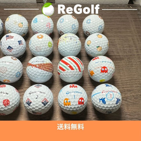 【中古】 ロストボール テーラーメイド TP5 Pix レアボール 2024年モデル 20球 ACランク ゴルフボール リゴルフ