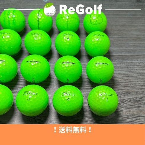 【中古】 ロストボール タイトリスト ベロシティ グリーン 2022年モデル 20球 Cランク ゴルフボール リゴルフ
