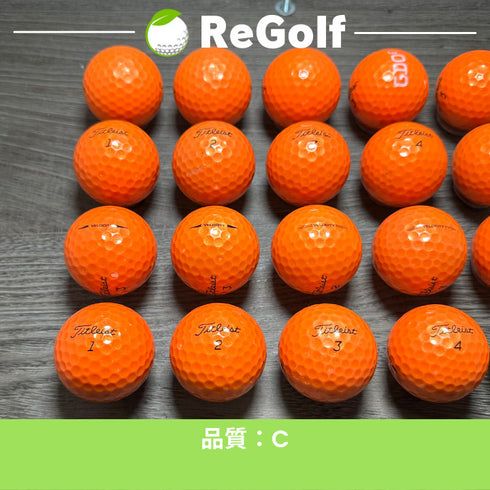 【中古】 ロストボール タイトリスト ベロシティ オレンジ 18年以下混合 20球 ACランク ゴルフボール リゴルフ