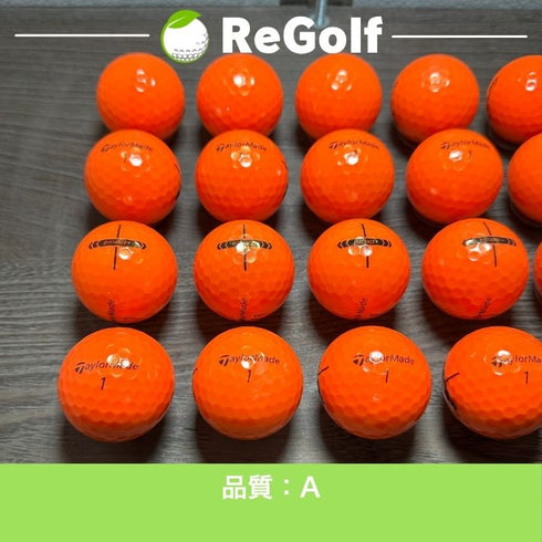 ロストボール テーラーメイド DISTANCE + ディスタンス プラス オレンジ 2025年モデル 20球 Aランク ゴルフボール