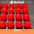 【中古】 ロストボール タイトリスト Trufeel トゥルーフィール マット レッド 年式混合 20球 Bランク ゴルフボール リゴルフ