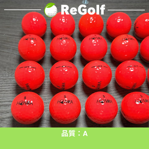 【中古】 ロストボール 本間ゴルフ ホンマ D1 ピンク レッド 年式混合 20球 Aランク ゴルフボール リゴルフ