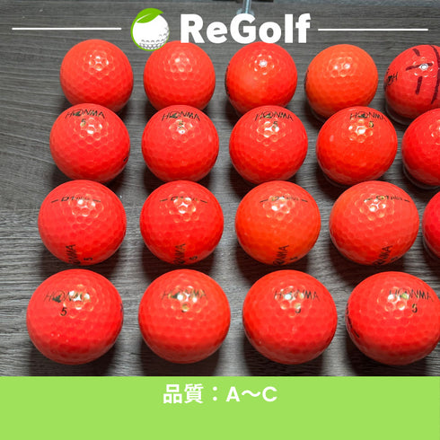 【中古】 ロストボール 本間ゴルフ ホンマ D1 プラス ピンク 20球 ACランク ゴルフボール リゴルフ