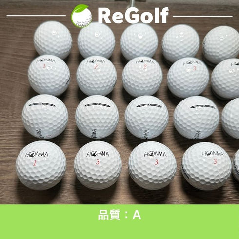 【中古】 ロストボール 本間ゴルフ ホンマ TW-X ホワイト 2024年モデル 20球 Aランク ゴルフボール リゴルフ