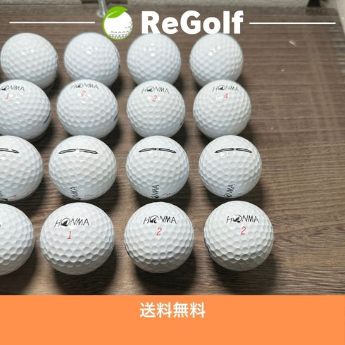【中古】 ロストボール 本間ゴルフ ホンマ TW-X ホワイト 2024年モデル 20球 Bランク ゴルフボール リゴルフ