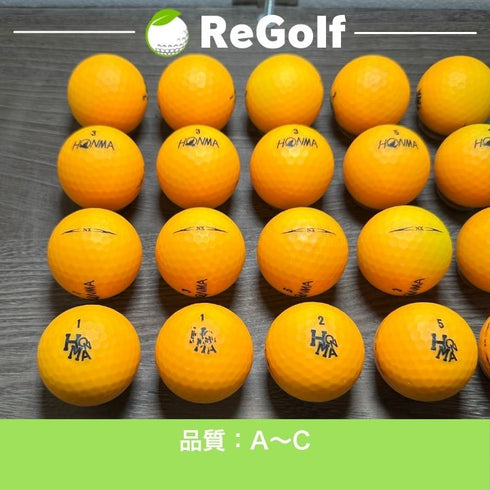【中古】 ロストボール 本間ゴルフ ホンマ NX オレンジ 20球 ゴルフボール リゴルフ