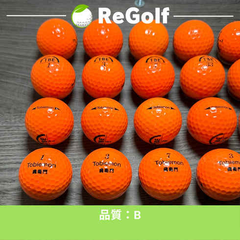 【中古】 ロストボール 飛衛門 オレンジ 年式混合 20球 Bランク ゴルフボール リゴルフ