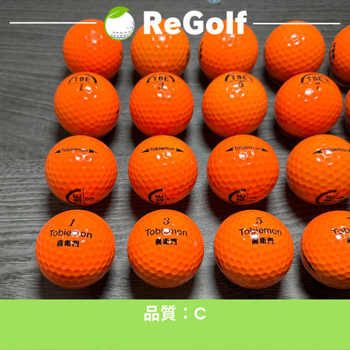 【中古】 ロストボール 飛衛門 オレンジ 年式混合 20球 Cランク ゴルフボール リゴルフ