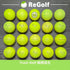 【中古】 ロストボール Trust Golf トラストゴルフ イエロー 銘柄混合 20球 ACランク ゴルフボール リゴルフ