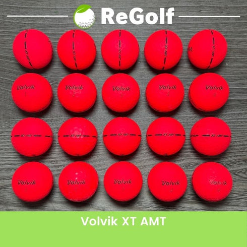 【中古】 ロストボール ボルビック ヴォルビック XT AMT レッド 20球 ACランク ゴルフボール リゴルフ