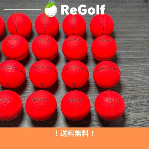 【中古】 ロストボール ボルビック ヴォルビック XT AMT レッド 20球 ACランク ゴルフボール リゴルフ