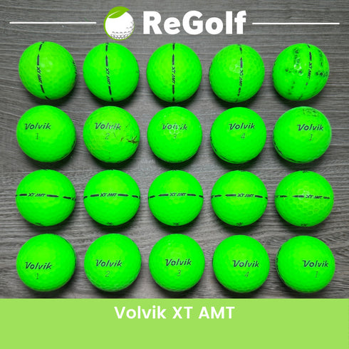 【中古】 ロストボール ボルビック ヴォルビック XT AMT グリーン 20球 ACランク ゴルフボール リゴルフ