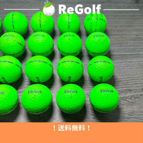 【中古】 ロストボール ボルビック ヴォルビック XT AMT グリーン 20球 ACランク ゴルフボール リゴルフ