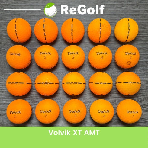【中古】 ロストボール ボルビック ヴォルビック XT AMT オレンジ 20球 ACランク ゴルフボール リゴルフ
