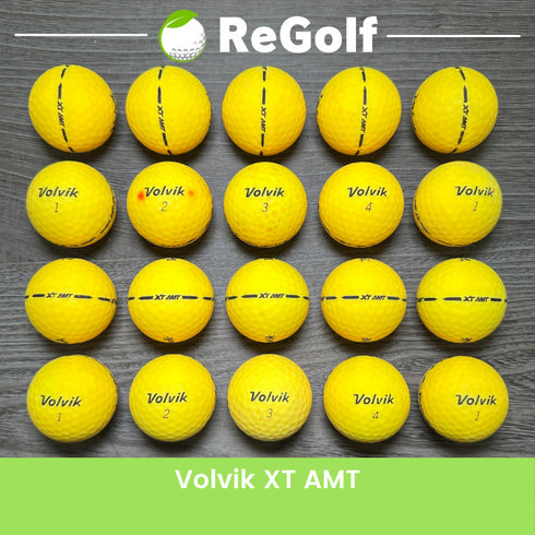 【中古】 ロストボール ボルビック ヴォルビック XT AMT イエロー 20球 ACランク ゴルフボール リゴルフ
