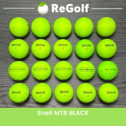 【中古】 ロストボール ボルビック ヴォルビック ビビッド グリーン 年式混合 20球 Cランク ゴルフボール リゴルフ