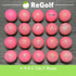 【中古】 ロストボール トラストゴルフ ローサ ピンク 20球 ACランク ゴルフボール リゴルフ