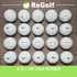 【中古】 ロストボール ミズノ ミズノゴルフ RB TOUR RBツアー ホワイト 20球 ACランク ゴルフボール リゴルフ