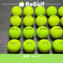 【中古】 ロストボール RZN Golf レジン ゴルフ MS ツアー イエロー 20球 ACランク ゴルフボール リゴルフ