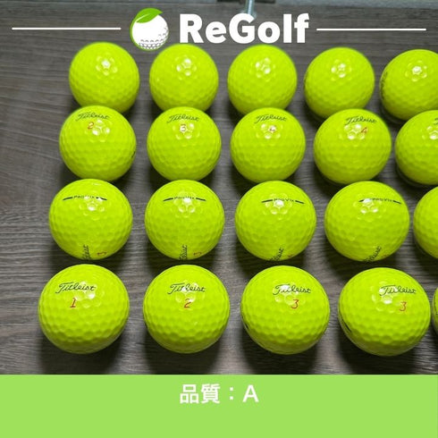 【中古】 ロストボール タイトリスト Pro V1x イエロー 2025年モデル 20球 Aランク ゴルフボール リゴルフ