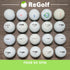 【中古】 ロストボール PRGR プロギア RS スピン ホワイト 20球 ACランク ゴルフボール リゴルフ