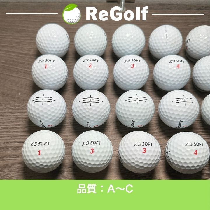 中古】 ロストボール ゴルフライブ Z3 ソフト 20球 ACランク ゴルフ