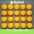 【中古】 ロストボール キャスコ ゼウスインパクト オレンジ 2023年モデル 20球 ACランク ゴルフボール リゴルフ