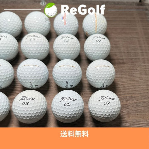 【中古】 ロストボール タイトリスト プレステージ ホワイト 年式混合 20球 ACランク ゴルフボール リゴルフ