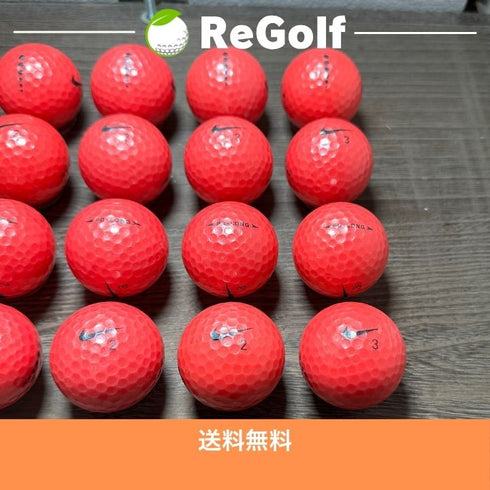 ロストボール NIKE Golf ナイキ PD ロング レッド 20球 ACランク ゴルフボール