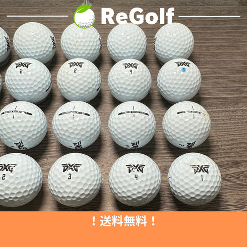 ロストボール PXG 銘柄混合 ゴルフボール ホワイト 20球 ACランク ゴルフボール
