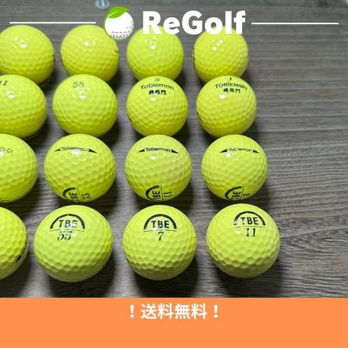 【中古】 ロストボール 飛衛門 イエロー 年式混合 20球 ABランク ゴルフボール リゴルフ