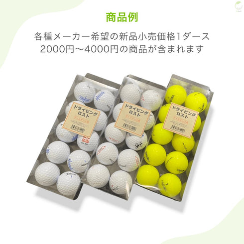 ロストボール 仕入れセット 10球セット (合計300球) そのまま販売できる小分け済み 副業 小売店向け