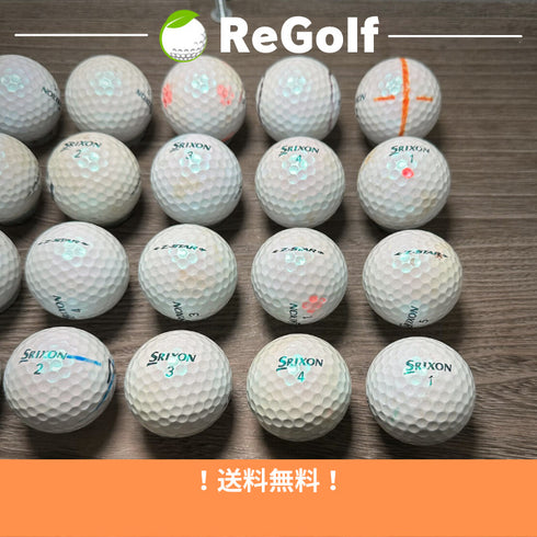 【中古】 ロストボール スリクソン Z-STAR Zスター ロイヤルグリーン 2021年モデル 20球 ぉ試ランク ゴルフボール リゴルフ