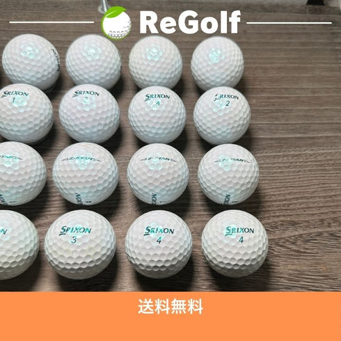 【中古】 ロストボール スリクソン Z-STAR Zスター 2023年モデル ロイヤルグリーン 20球 Bランク ゴルフボール リゴルフ