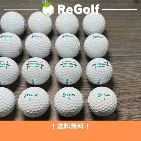 【中古】 ロストボール スリクソントライスター ロイヤルグリーン 2024年モデル 20球 Aランク ゴルフボール リゴルフ