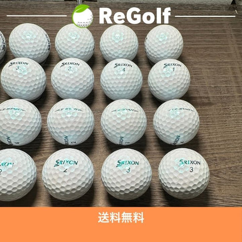 【中古】 ロストボール スリクソン Z-STAR Zスター 2025年モデル ロイヤルグリーン 20球 Aランク ゴルフボール リゴルフ