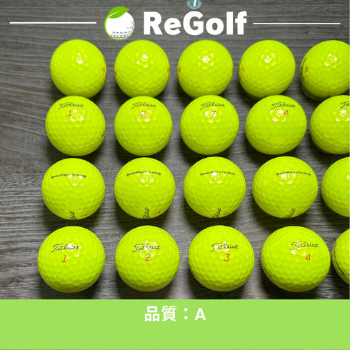【中古】 ロストボール タイトリスト Pro V1x イエロー 2021年モデル 20球 Aランク ゴルフボール リゴルフ