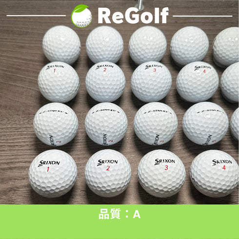 【中古】 ロストボール スリクソン Z-STAR XV ZスターXV ホワイト 2021年モデル 20球 Aランク ゴルフボール リゴルフ