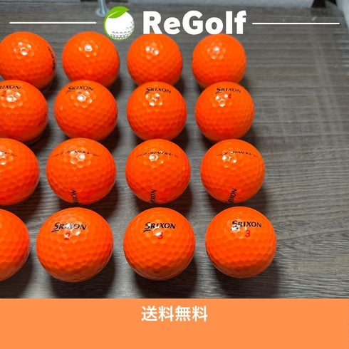 【中古】 ロストボール スリクソン Z-STAR XV ZスターXV オレンジ 2025年モデル 20球 Aランク ゴルフボール リゴルフ