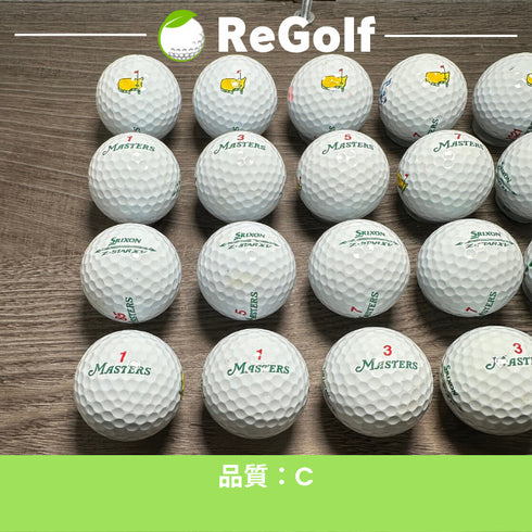 【中古】 ロストボール スリクソン Z-STAR XV ZスターXV マスターズ 2021年モデル 20球 Cランク ゴルフボール リゴルフ