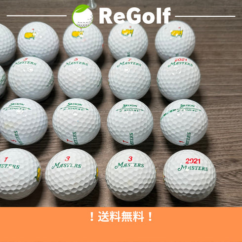 【中古】 ロストボール スリクソン Z-STAR XV ZスターXV マスターズ 2021年モデル 20球 Cランク ゴルフボール リゴルフ
