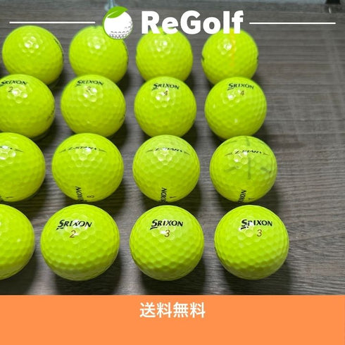 ロストボール スリクソン Z-STAR DIAMOND Zスター ダイヤモンド イエロー 2025年モデル 20球 Cランク ゴルフボール