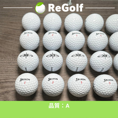 【中古】 ロストボール スリクソン X3 ホワイト 20球 Aランク ゴルフボール リゴルフ