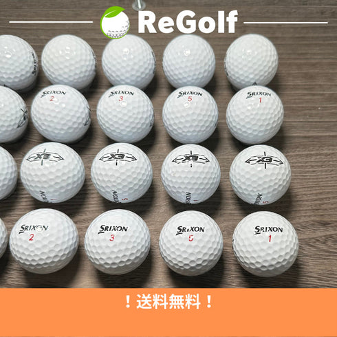 【中古】 ロストボール スリクソン X3 ホワイト 20球 Bランク ゴルフボール リゴルフ