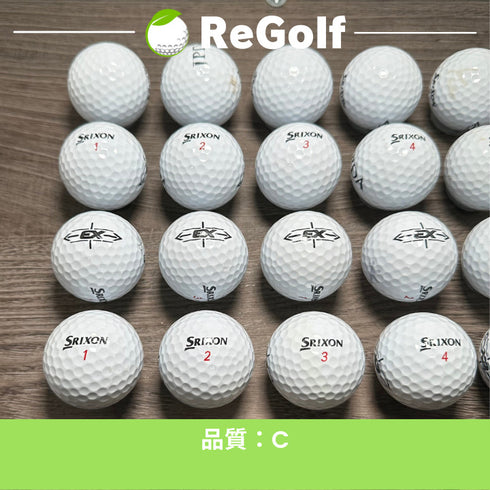 【中古】 ロストボール スリクソン X3 ホワイト 20球 Cランク ゴルフボール リゴルフ