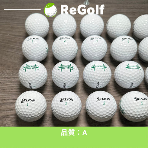 【中古】 ロストボール スリクソン トライスター ホワイト 2022年モデル 20球 Aランク ゴルフボール リゴルフ